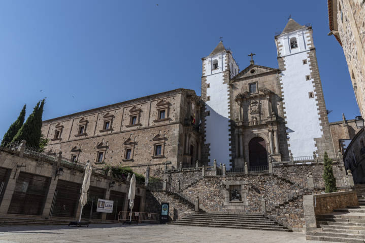 41 - Caceres - ciudad - iglesia de San Francisco Javier